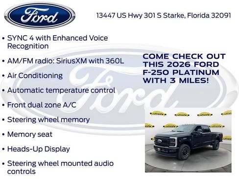 New 2026 Ford F250 Platinum AWD/4WD image 30
