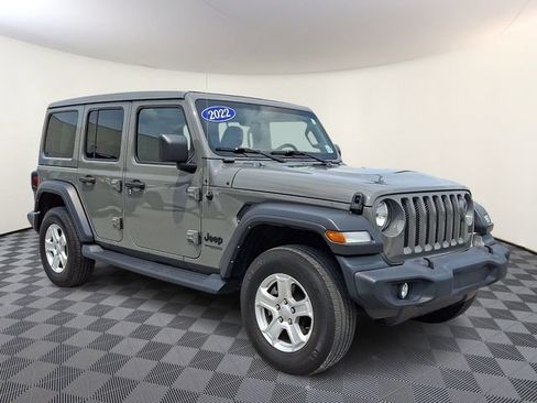 Used 2022 Jeep Wrangler Unlimited Sport w/ Sun And Sound Package AWD/4WD image 1