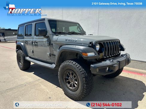 Used 2022 Jeep Wrangler Unlimited Sport image 1