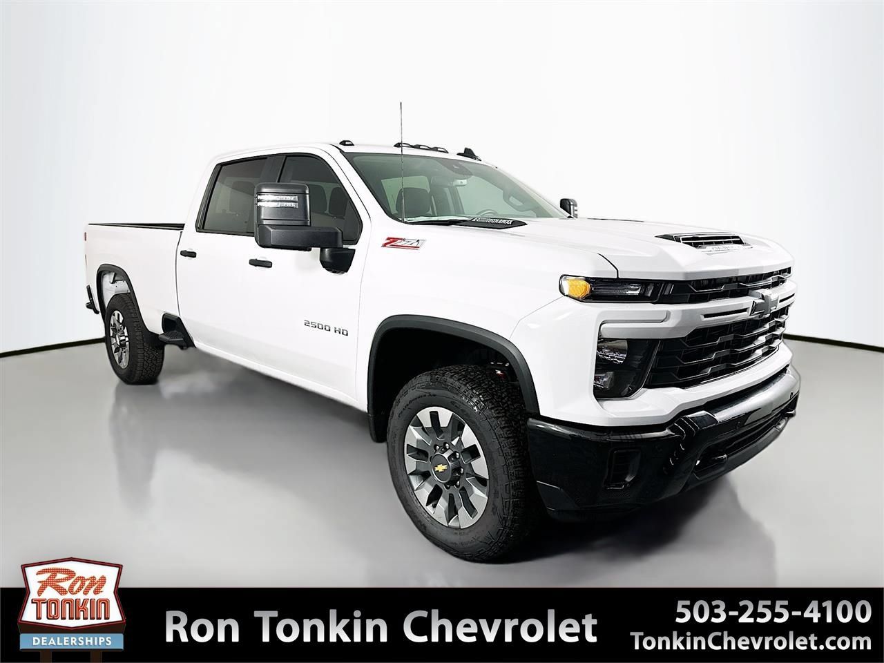New 2025 Chevrolet Silverado 2500 Custom w/ Custom Value Package AWD/4WD 360° Tour