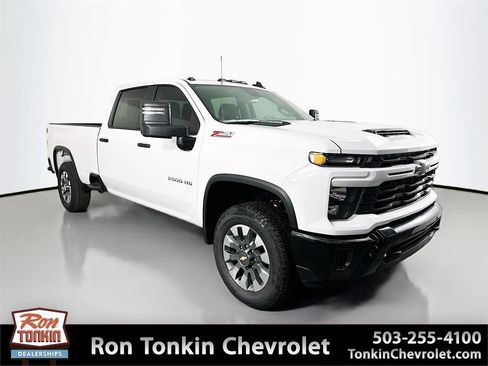 New 2025 Chevrolet Silverado 2500 Custom w/ Custom Value Package AWD/4WD image 1