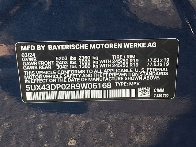 Used 2024 BMW X3 sDrive30i RWD image 27