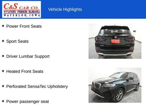 Used 2023 BMW X3 xDrive30i w/ Premium Package image 26