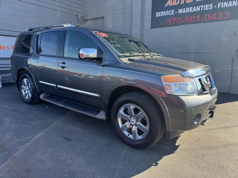 Used 2010 Nissan Armada Platinum w/ Captain Seat Pkg AWD/4WD image 1