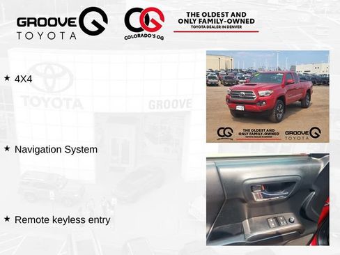 Used 2017 Toyota Tacoma TRD Sport w/ Tow Package (A/T) AWD/4WD image 4