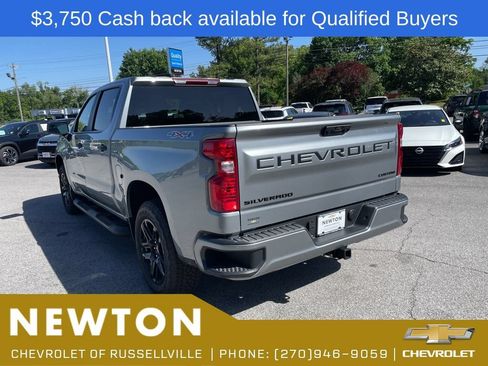 New 2026 Chevrolet Silverado 1500 Custom w/ Turbomax Blackout Package AWD/4WD image 37