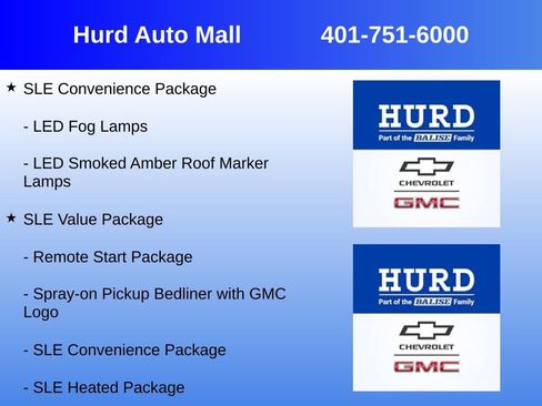 Used 2026 GMC Sierra 2500 SLE w/ SLE Value Package; image 6