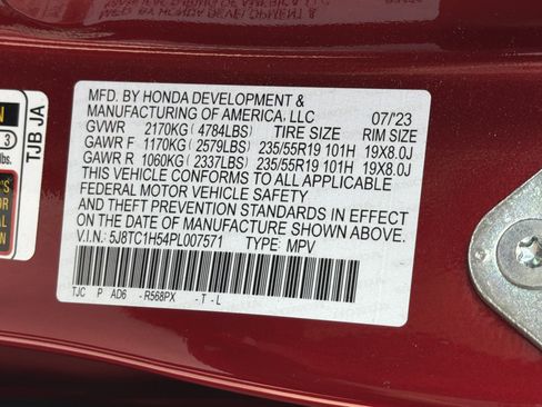 Certified 2023 Acura RDX FWD w/ Technology Package image 35