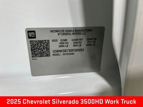 New 2025 Chevrolet Silverado 3500 W/T w/ WT Convenience Package image 28