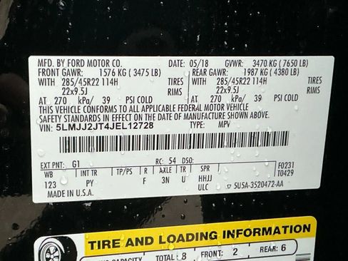 Used 2018 Lincoln Navigator Select w/ Technology Package image 36