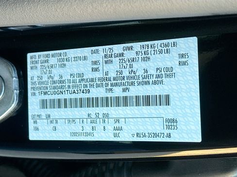 New 2026 Ford Escape Active image 35