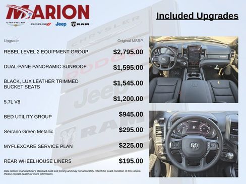 New 2027 RAM 1500 Rebel w/ Rebel Level 2 Equipment Group AWD/4WD image 8