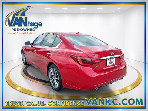 Used 2022 INFINITI Q50 Luxe w/ Cargo Package AWD/4WD image 9