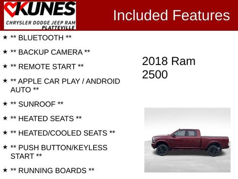 Used 2018 RAM 2500 Laramie w/ Sport Appearance Group image 2