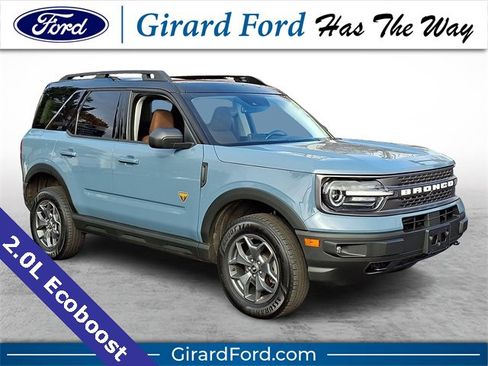Certified 2021 Ford Bronco Sport Badlands w/ Badlands Package image 1