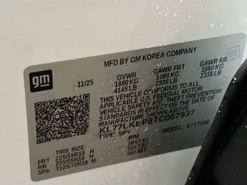 New 2026 Chevrolet Trax ACTIV w/ Sunroof Package image 32