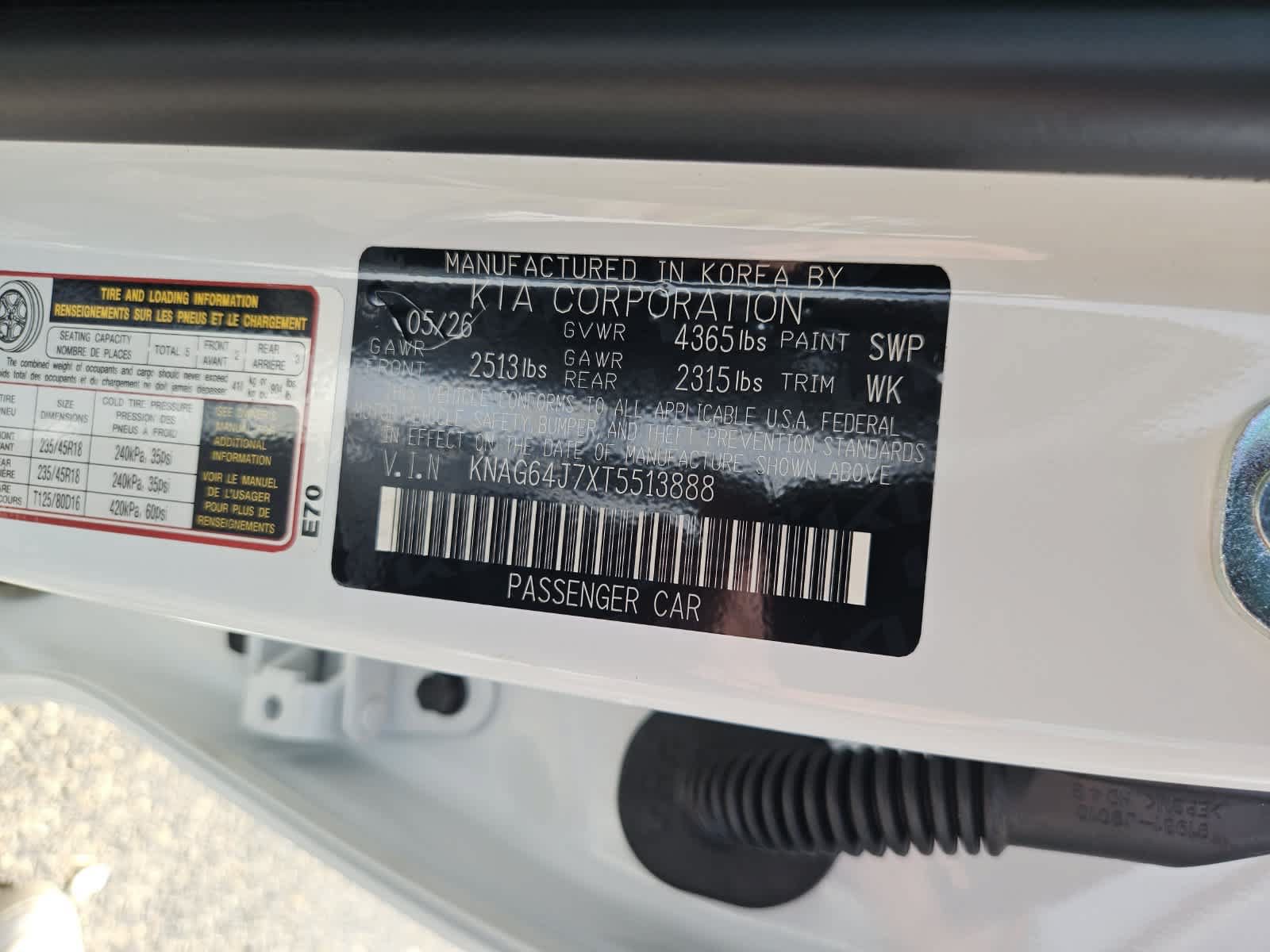 New 2026 Kia K5 GT-Line FWD image 21
