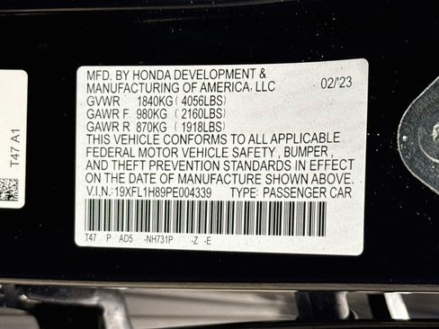 Used 2023 Honda Civic Sport Touring image 39