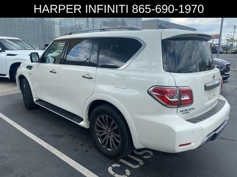 Used 2019 Nissan Armada Platinum w/ Captain's Chairs Package AWD/4WD image 2