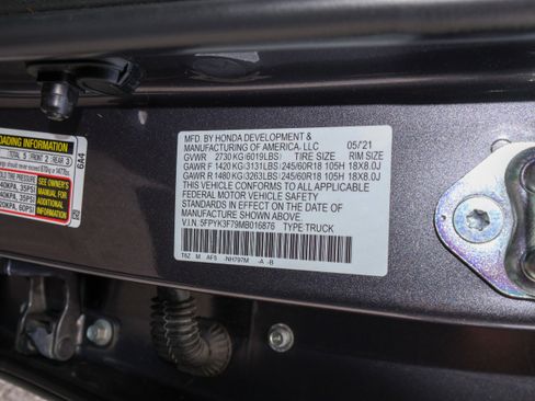 Used 2021 Honda Ridgeline RTL-E image 36