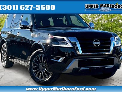 Used 2021 Nissan Armada Platinum w/ Captain's Chairs Package