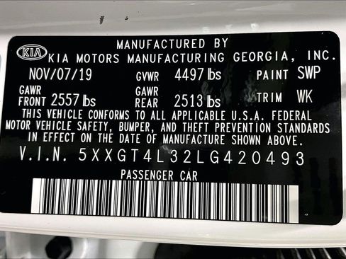 Used 2020 Kia Optima LX image 42