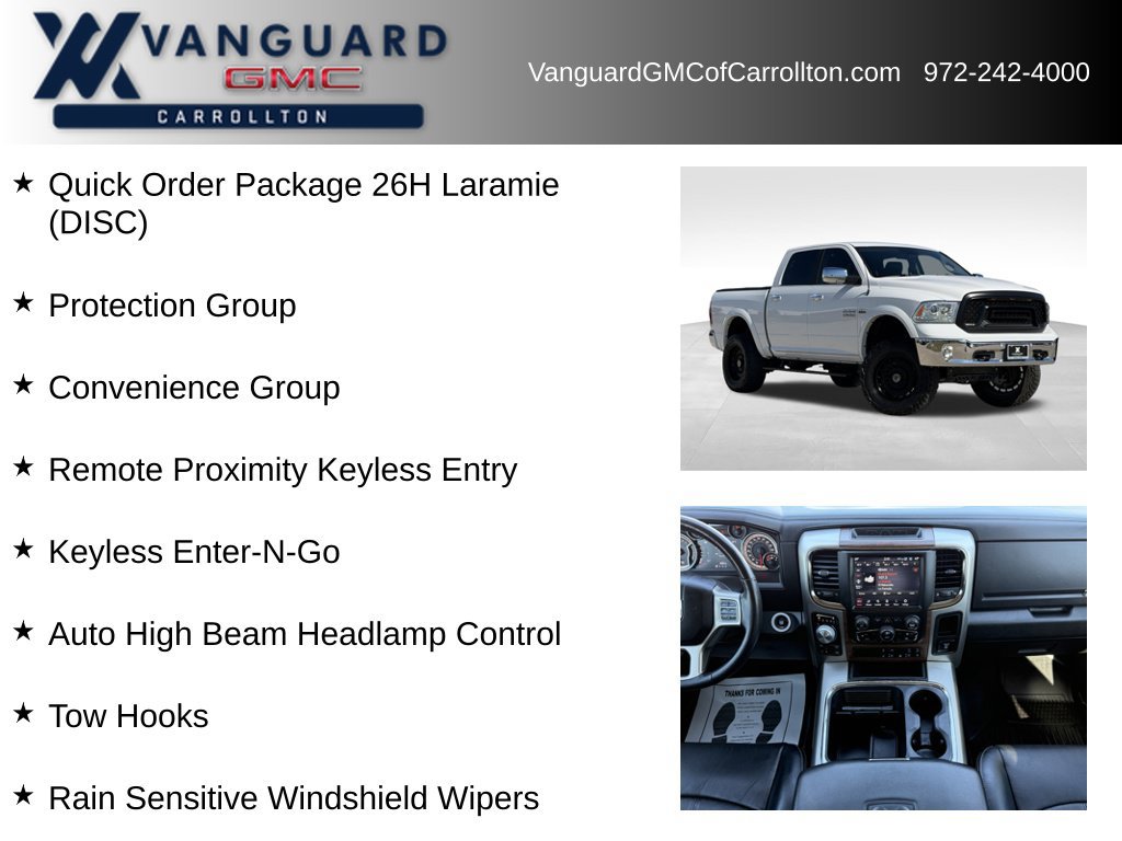 Used 2018 RAM 1500 Laramie w/ Convenience Group AWD/4WD image 6