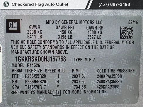 Used 2017 GMC Acadia Limited SLT image 24