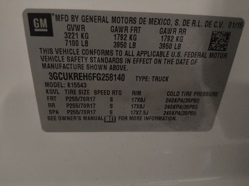 Used 2015 Chevrolet Silverado 1500 LT AWD/4WD image 33
