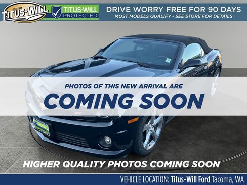 Used 2013 Chevrolet Camaro SS w/ RS Package RWD image 3