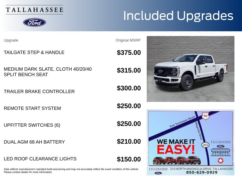 New 2026 Ford F250 XL w/ STX Appearance Package AWD/4WD image 7