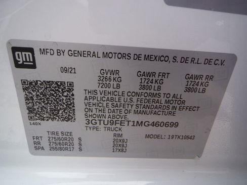 Used 2021 GMC Sierra 1500 Denali w/ Driver Alert Package II AWD/4WD image 57