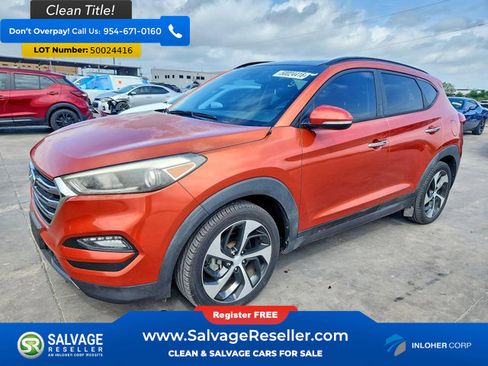 Used 2016 Hyundai Tucson Limited w/ Option Group 03 FWD image 1