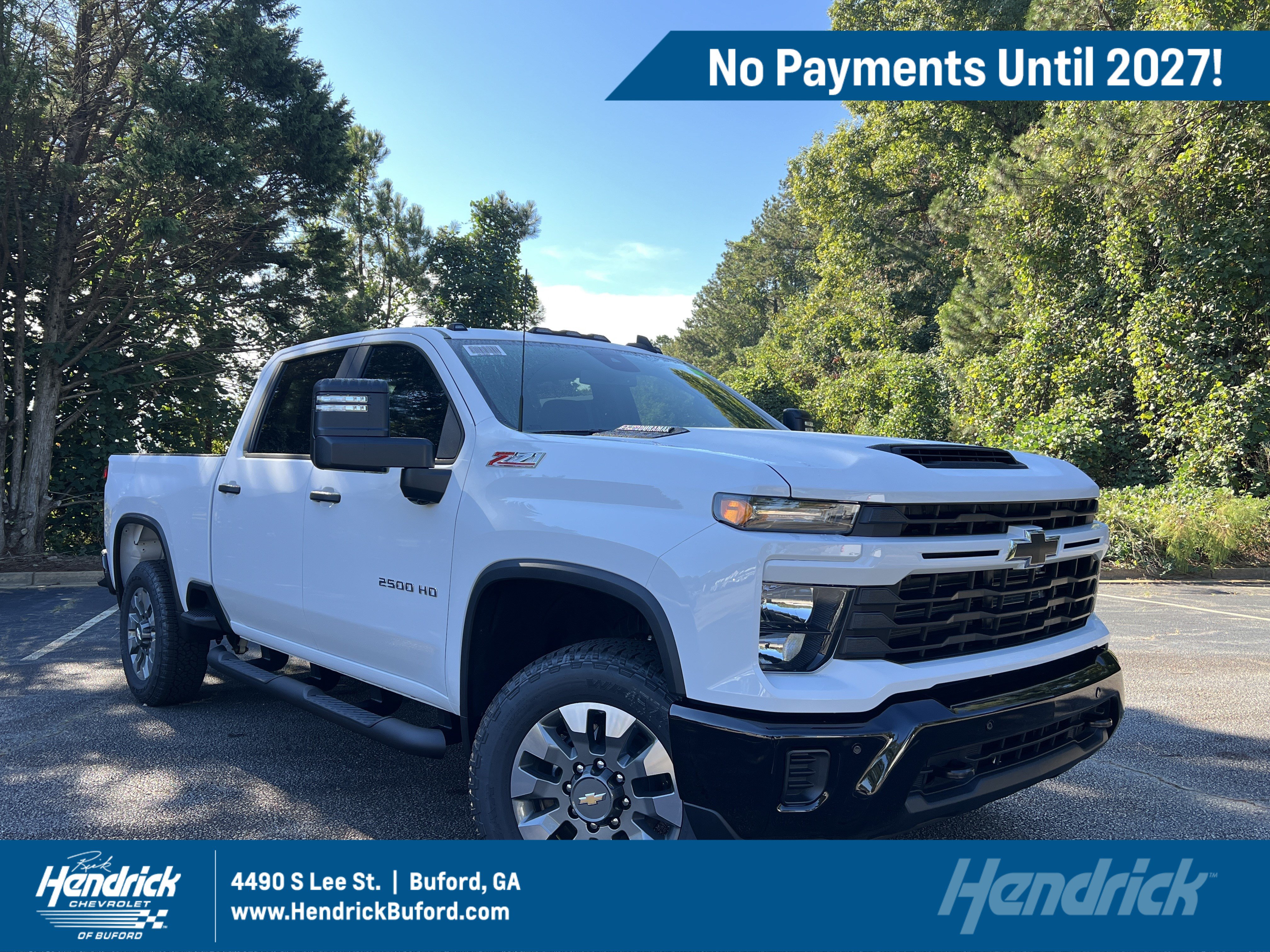 New 2026 Chevrolet Silverado 2500 Custom w/ Custom Value Package AWD/4WD image 1