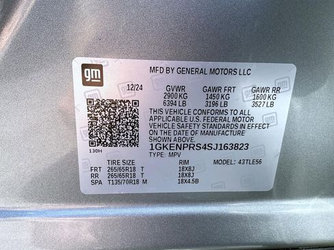 Certified 2025 GMC Acadia AT4 w/ LPO, All-Weather Package AWD/4WD image 26