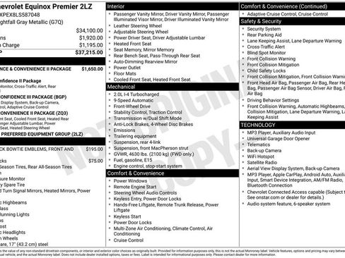 Used 2020 Chevrolet Equinox Premier FWD image 4