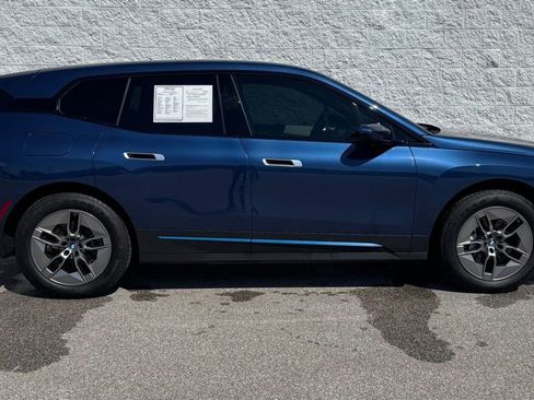 Used 2023 BMW iX xDrive50 w/ BMW I Signature Blue Package AWD/4WD image 2