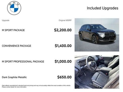 Used 2026 BMW X3 xDrive30 w/ M Sport Package AWD/4WD image 4