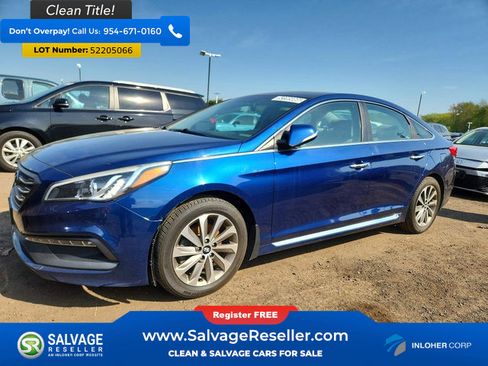 Used 2017 Hyundai Sonata Sport w/ Value Edition Package 02 FWD image 1
