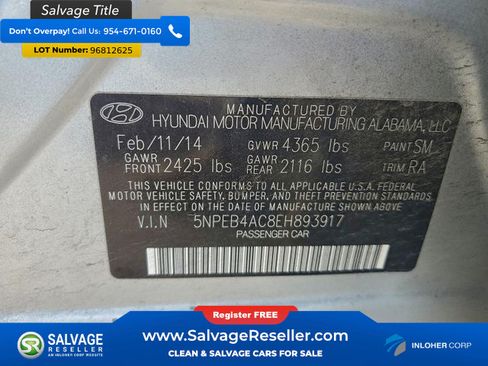 Used 2014 Hyundai Sonata GLS w/ Popular Equipment Group 2 FWD image 16