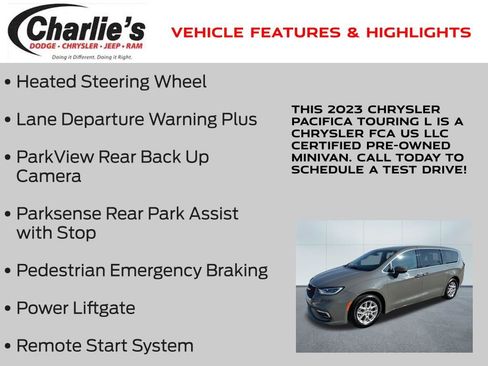 Used 2023 Chrysler Pacifica Touring-L image 13