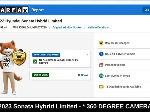 Used 2023 Hyundai Sonata Limited FWD image 9