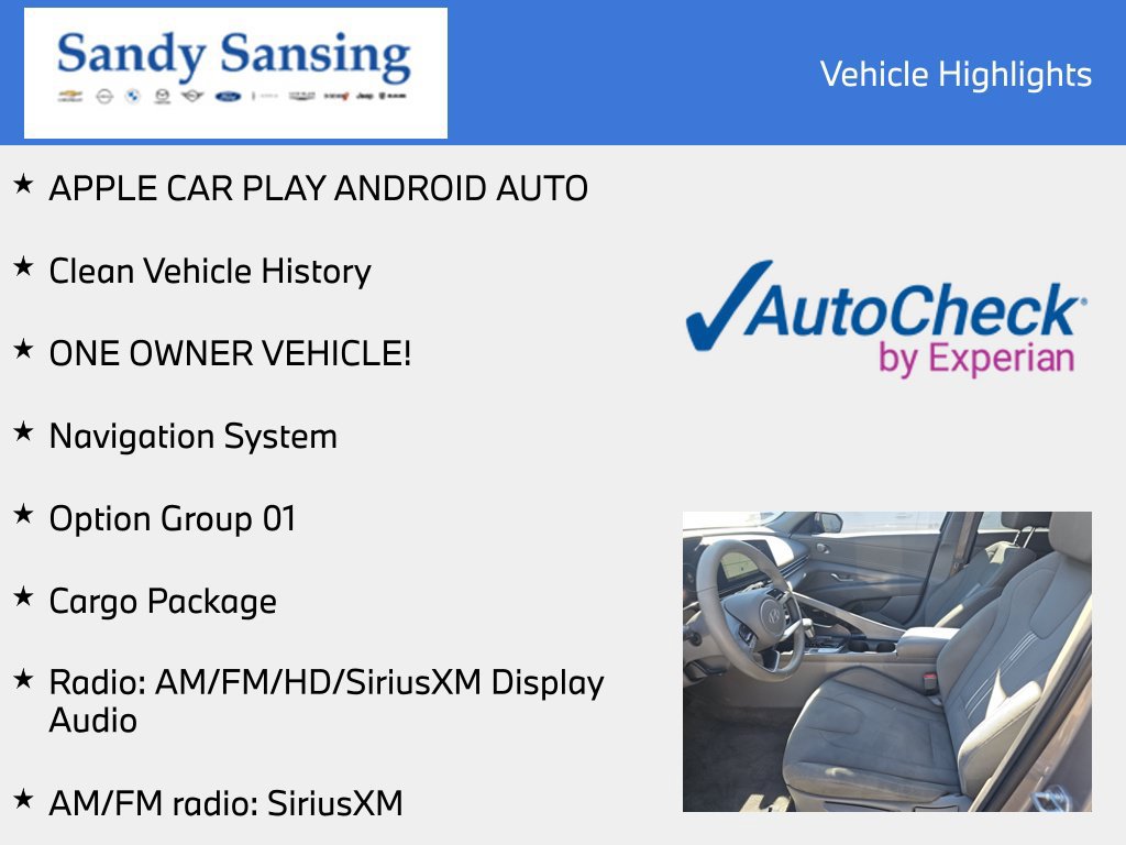 Used 2025 Hyundai Elantra SEL w/ Cargo Package FWD image 7