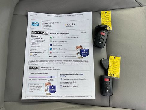 Used 2015 Toyota Highlander XLE image 48