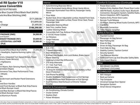 Used 2023 Audi R8 V10 performance w/ Premium Package image 33