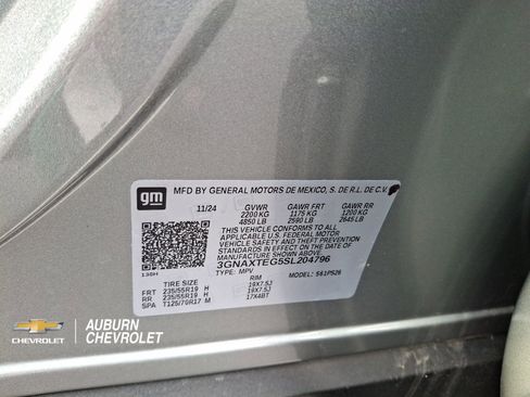 Used 2025 Chevrolet Equinox RS w/ Convenience Package III AWD/4WD image 31