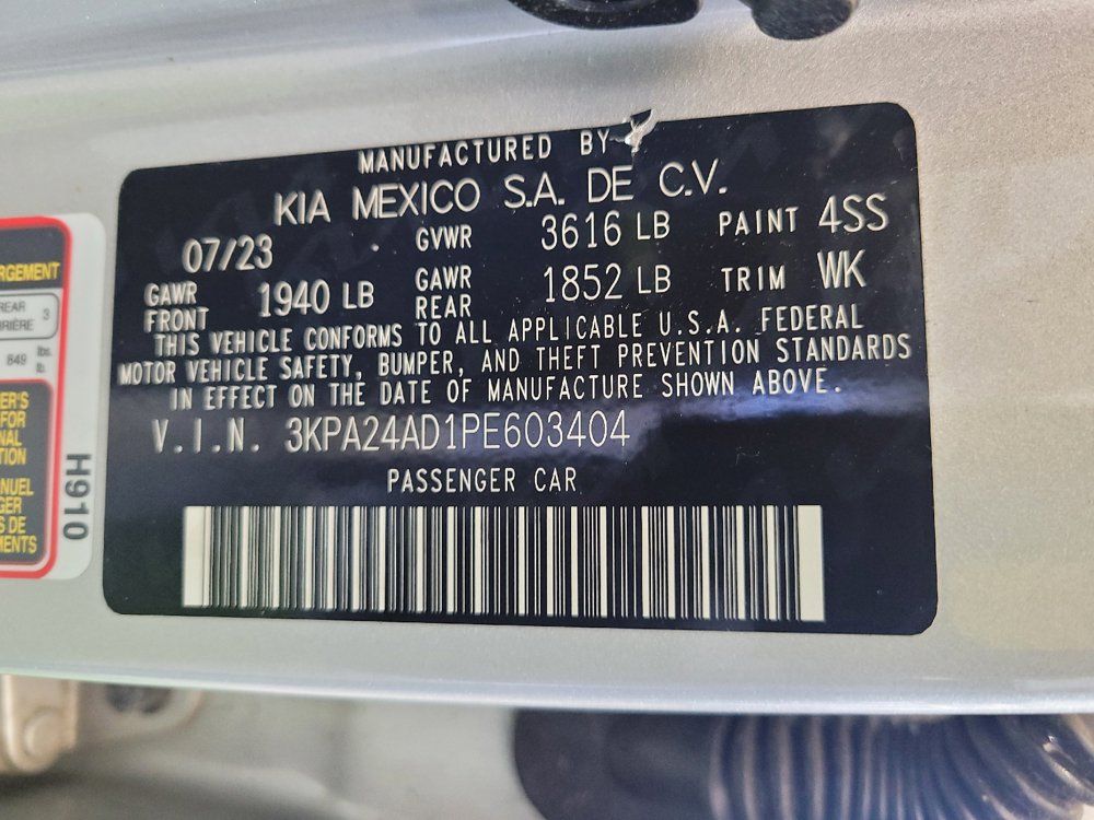 Used 2023 Kia Rio LX FWD image 33