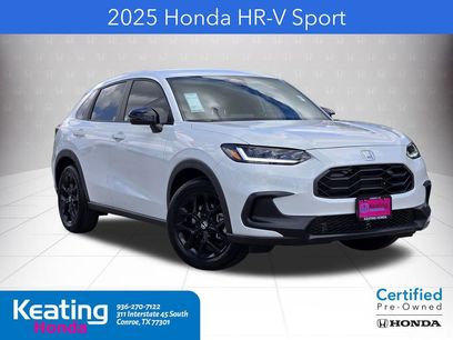Certified 2025 Honda HR-V Sport