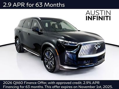 New 2026 INFINITI QX60 Luxe w/ Family Package