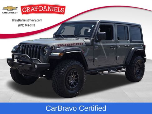 Used 2021 Jeep Wrangler Unlimited Rubicon w/ Xtreme Recon 35" Tire Package AWD/4WD image 1